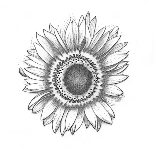 Cat With Daisy Flower