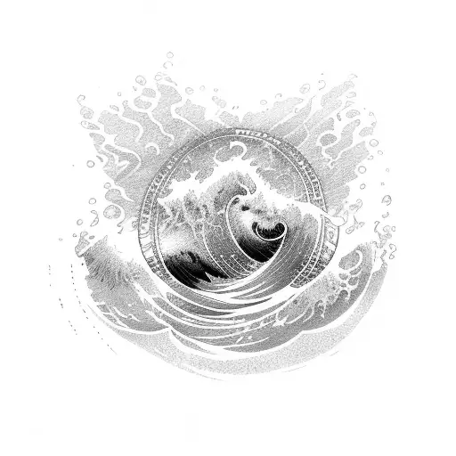 Ocean Wave With Some Notes