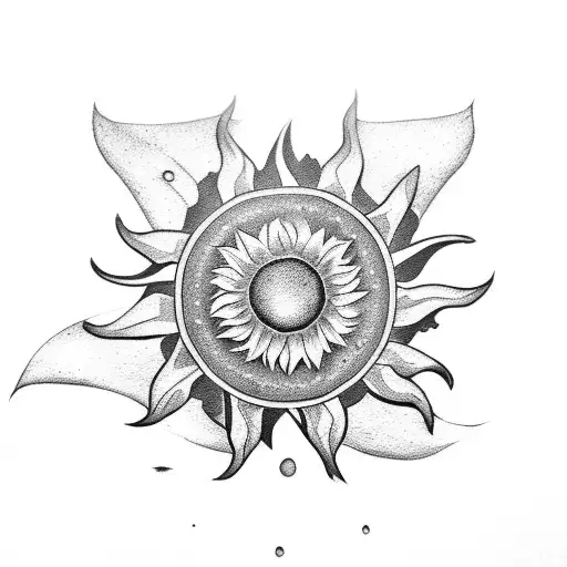 Sword Sunflower Sun