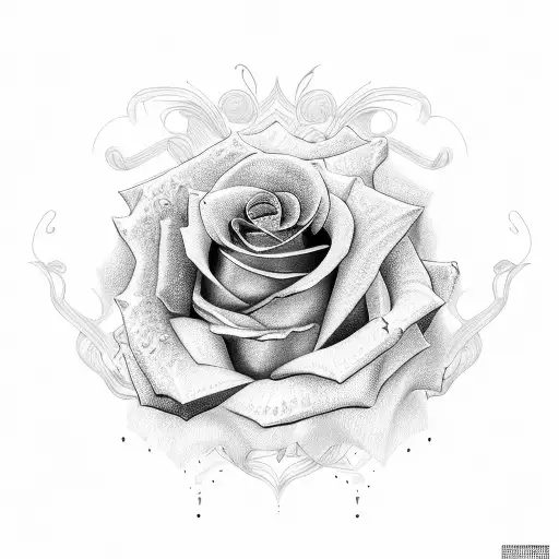 Rose With Name Kinsley As Stem