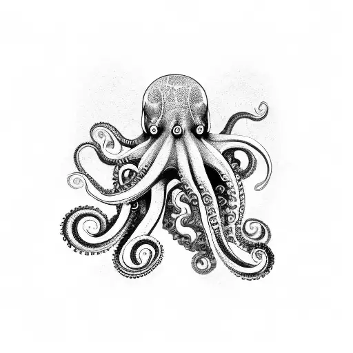 An Octopus With Mechanical Tentacles Inspired By Engineering Designs