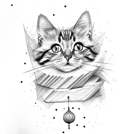 A Stack Of Books With Shimmering Covers And A Cat Perched On Top