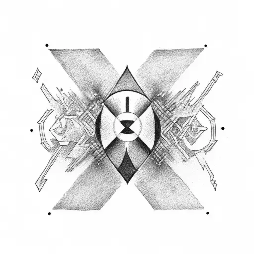 Hiv Symbol With Bisexuality Flag