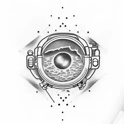 Astronaut With Big Bang