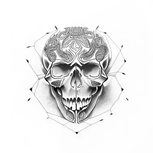 2 Faced Skull