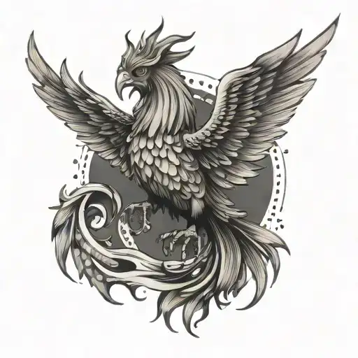 Phoenix With A Banner