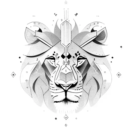 Lion With Text Stay