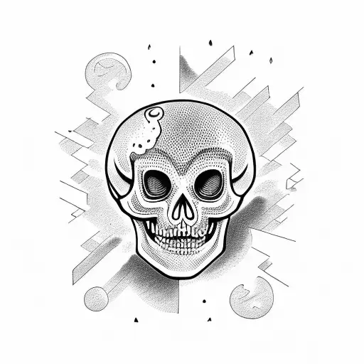 Skeleton Holding A Lantern