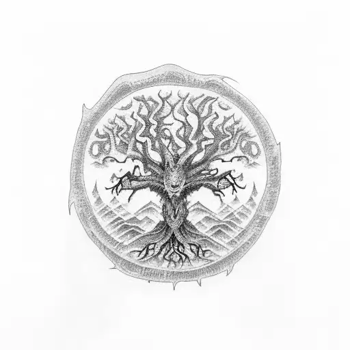 Tree Of Life Dragon