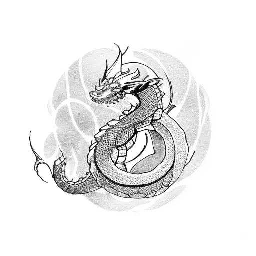 Ouroboros Dragon Altered Carbon