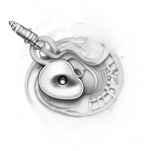 Hearing Aid In Form Of A Semicolon