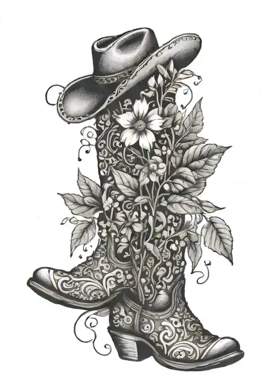 Plants And Cowboy Boots