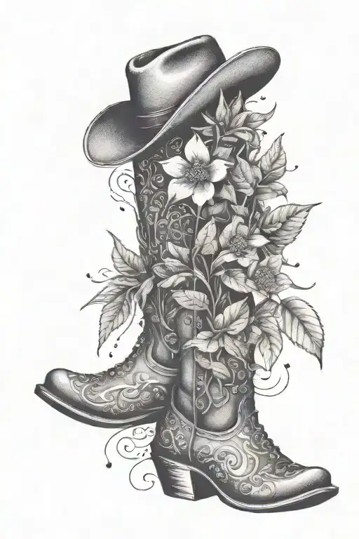 Plants And Cowboy Boots