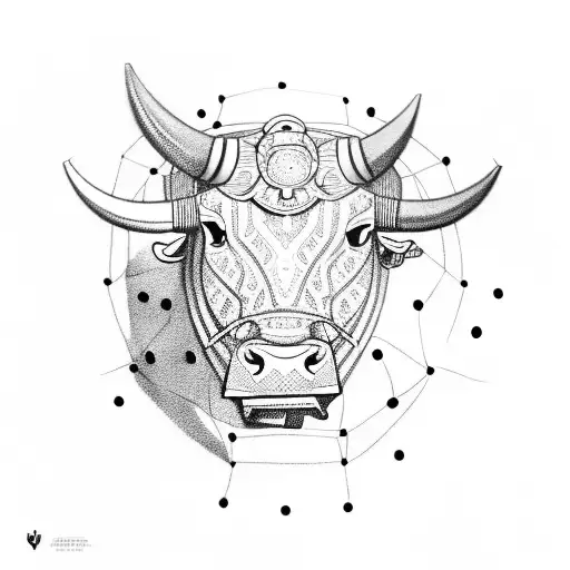 Bull With Soccer Ball