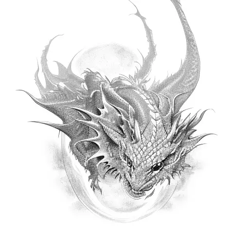 Dragon Eyes Green Fluorescent