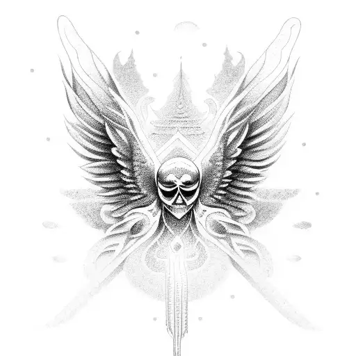 Fallen Angel Mandala