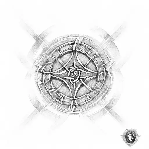 Celtic Geometryc Ornament