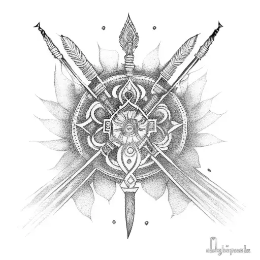 Indian Murugan Spear