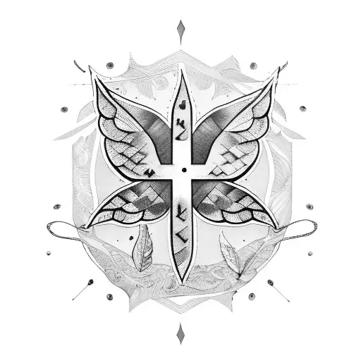 Olive Leafs And An Eagle