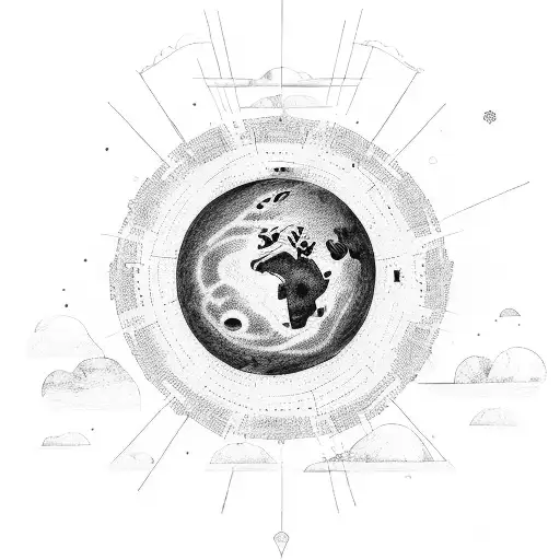 Stoic Meditation Space Earth