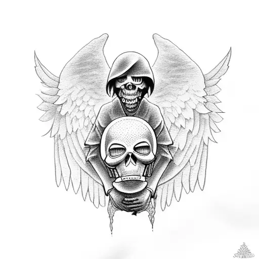 Reaper Hugging Angel