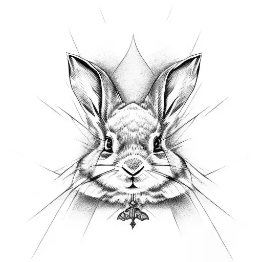 Russian Style Evil Rabbit