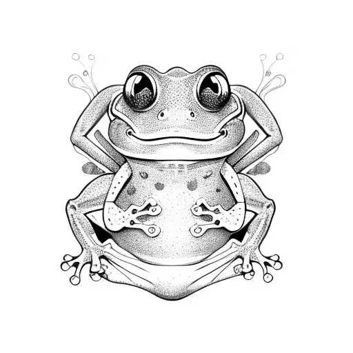 Cute Cartoon Froggy