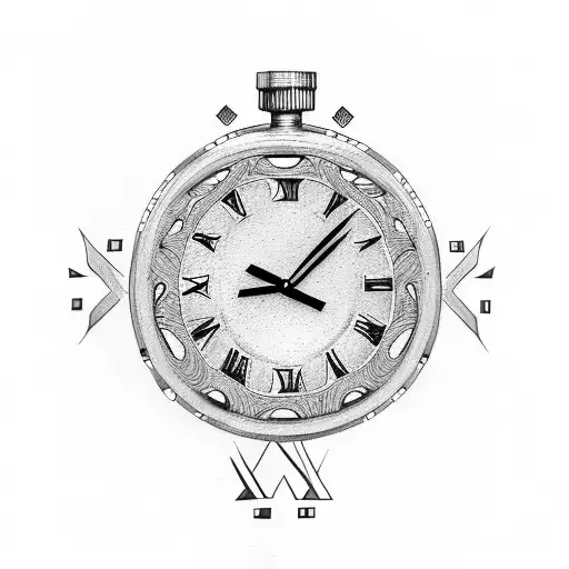 Clock Gears And Date