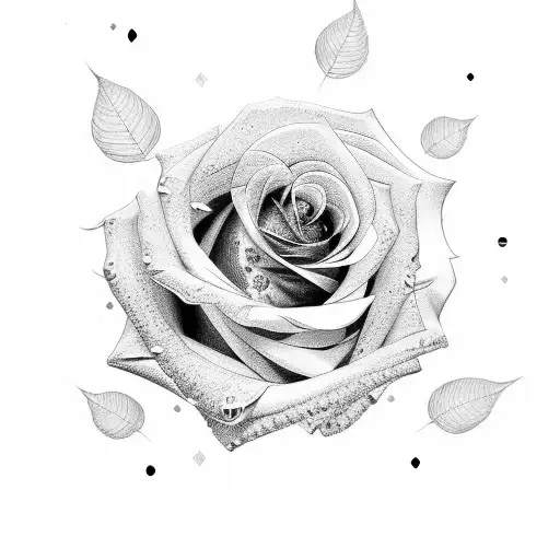 Rose With Text