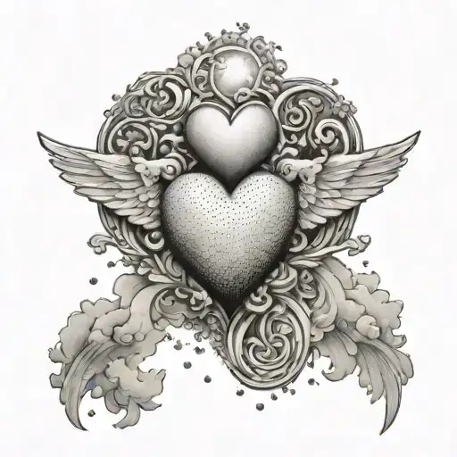 Angels Cloud Heart