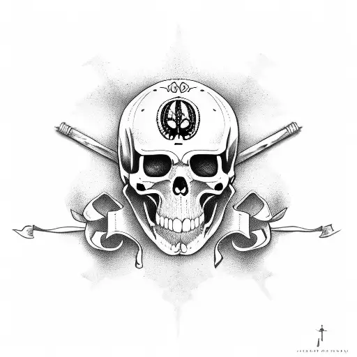 Jolly Roger With Brotherhood
