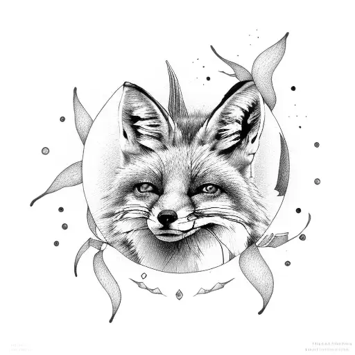 Fox Leaping Robin Lotus