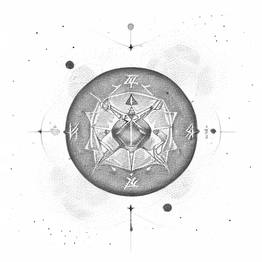 A Constellation Of Your Kids' Zodiac Signs Forming A Running Track