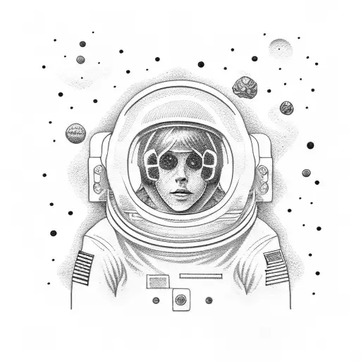 Astronaut In Ocean