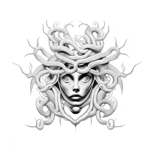 Medusa Tattoo Art