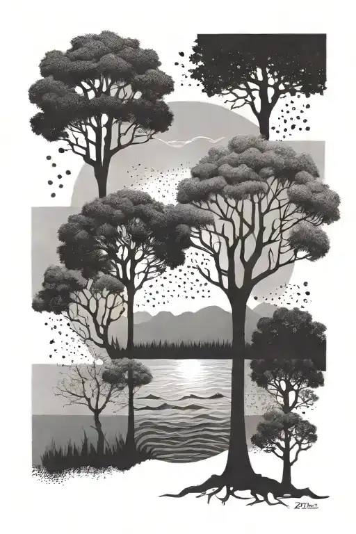 Nature Elements Like Trees