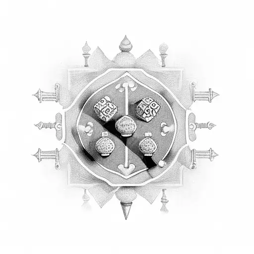 A Chessboard With Weights As Chess Pieces