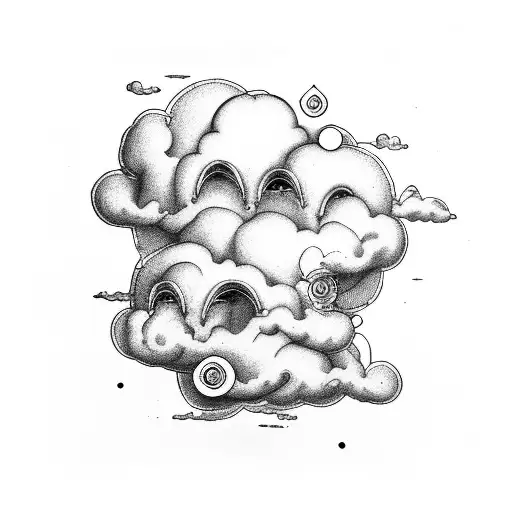 Religious Pray Clouds