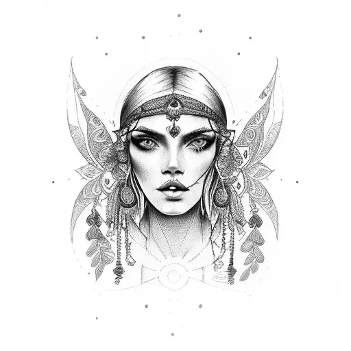 Beautiful Gypsy Woman