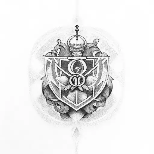 Nortre Dame Logo And Irish Armband