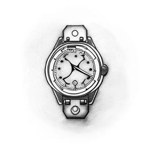 Astronaut Over A Watch