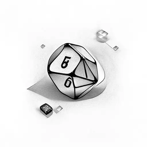 Regular Dice Showing Number 4 And 5