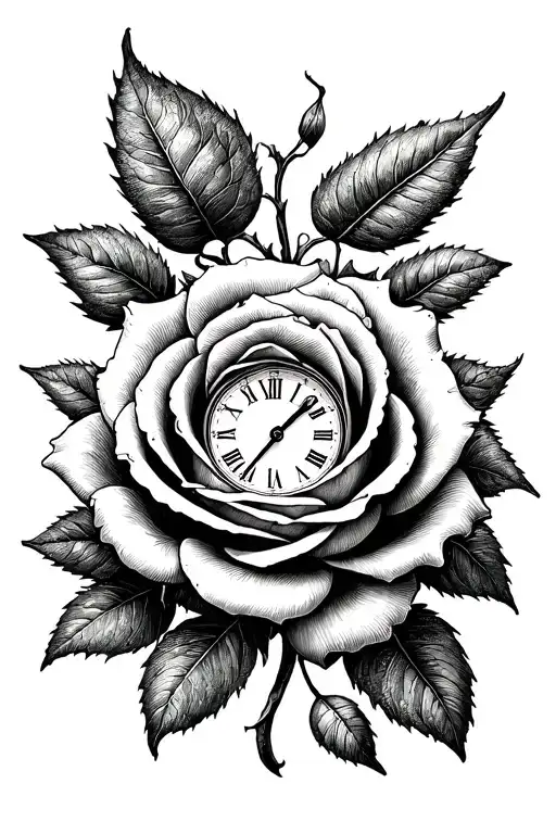 Rose Clock