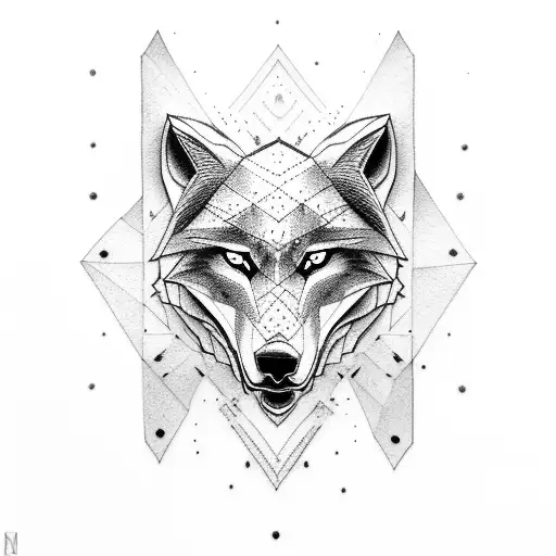 Humanoid Wolf With An Ax In Hand