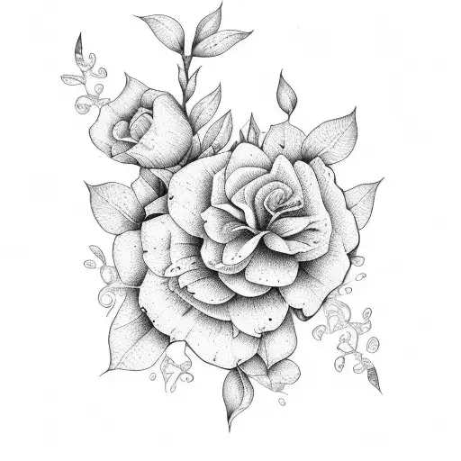 November Birth Month Flowers In A Line