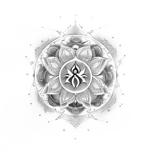 Bhan Bhawami Shatam Namami Mantra In Circle