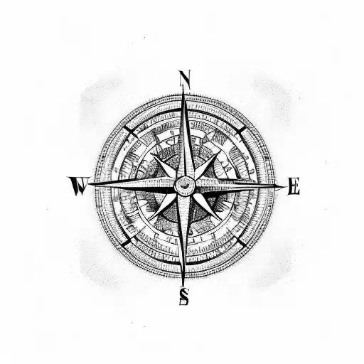 A Compass Made Of Computer Code