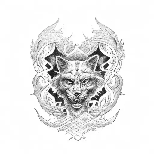 Patch Work Tattoo For Male Sleeve