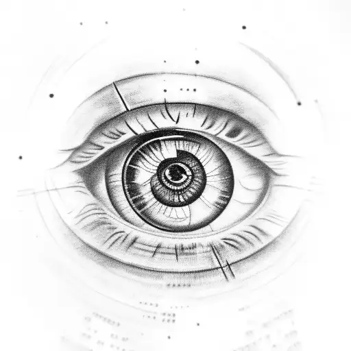 Eyeball With Vision Of Money