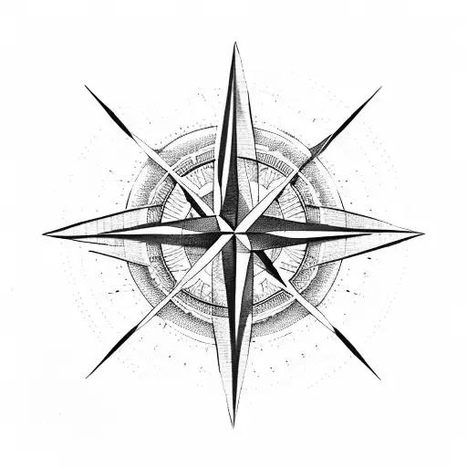 Compass And Airoplane